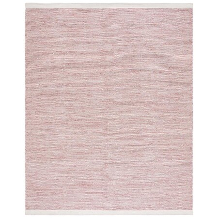 Safavieh 3 x 5 ft. Natural Red & Ivory Hand Woven Rectangle Area Rug NAT776Q-3